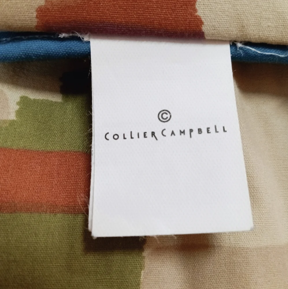 Collier Campbell 80s Vintage Pillow Shams Pair